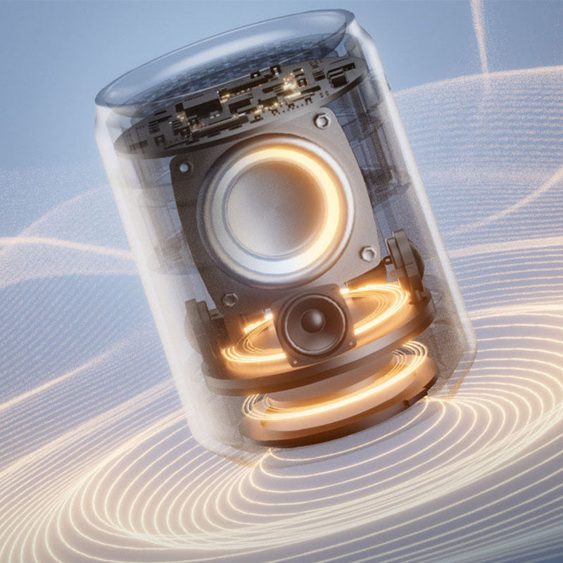 3-in-1 function Compact Mini Small Bluetooth Pocket-sized Portable speaker Keychain Flashlight