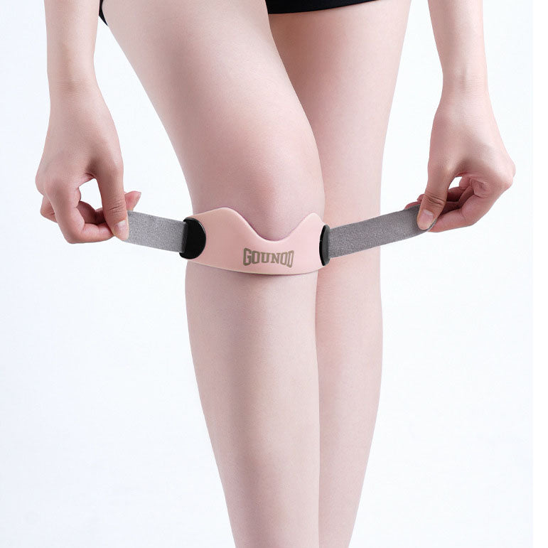 Silicone Patella Knee Strap for Knee Pain Relief – Adjustable Brace for Women & Men, Ideal for Running, Basketball, Volleyball, Squats, Tendonitis, and Jumper’s Knee Support