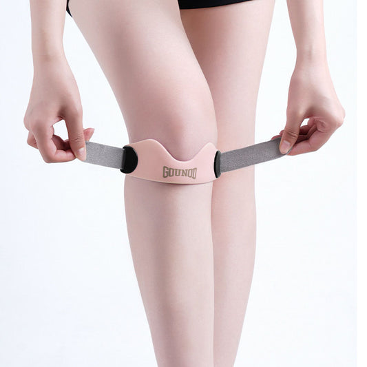 Silicone Patella Knee Strap for Knee Pain Relief – Adjustable Brace for Women & Men, Ideal for Running, Basketball, Volleyball, Squats, Tendonitis, and Jumper’s Knee Support