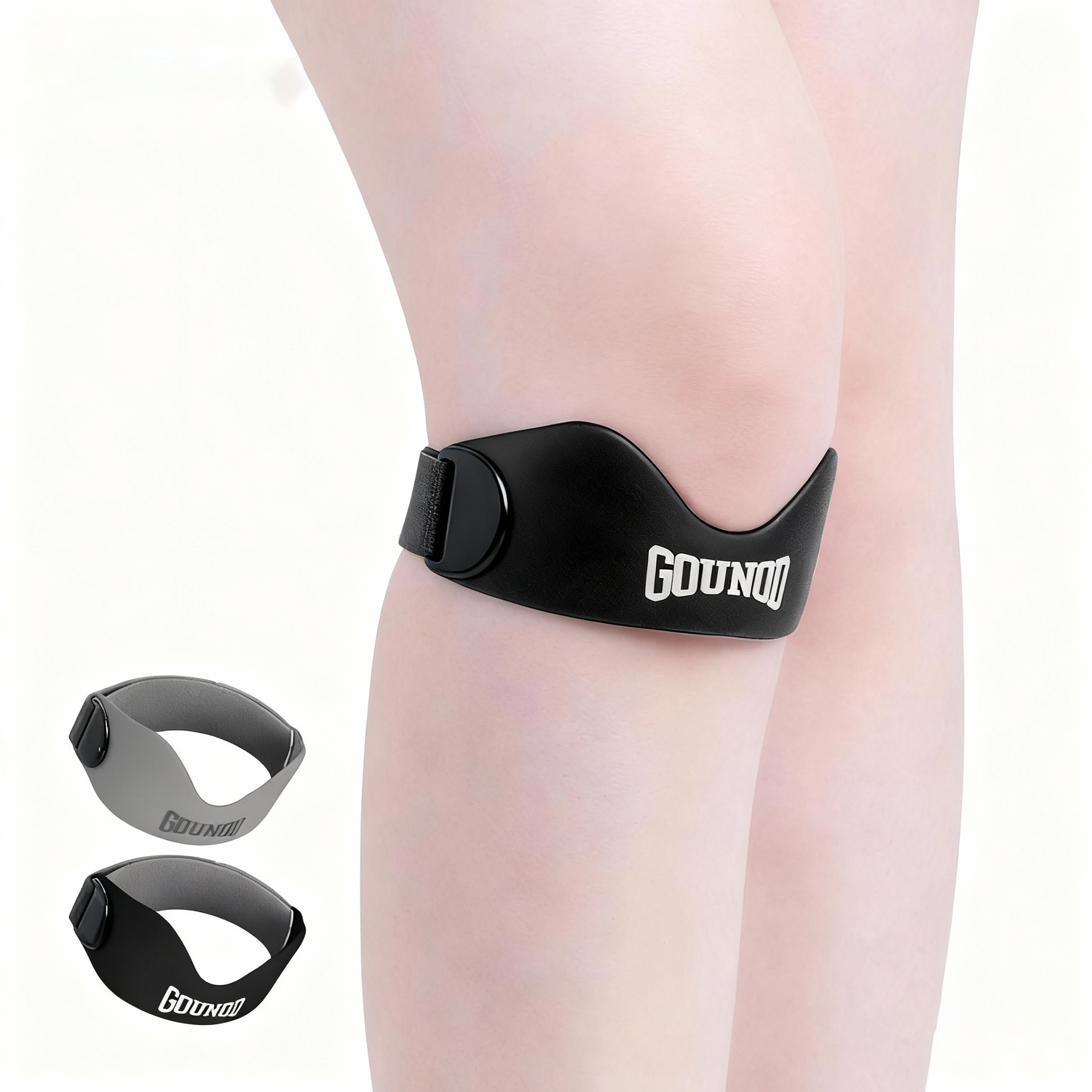 Silicone Patella Knee Strap for Knee Pain Relief